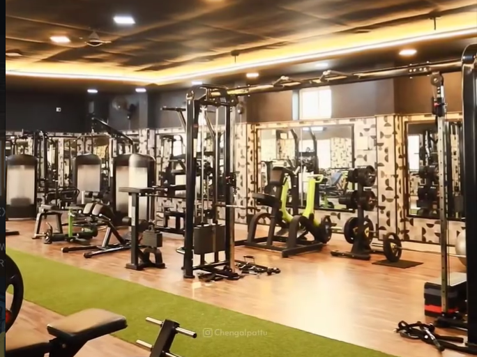 State-of-the-art cardio zone at DR DINO Gym Chengalpattu
